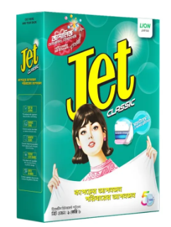 Jet Classic Detergent Powder Poly Pack 1000gm